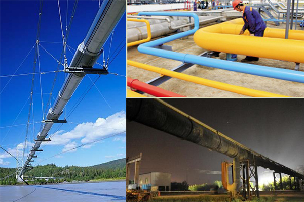 电伴热带解决架空燃气管道冬季防冻保温事宜