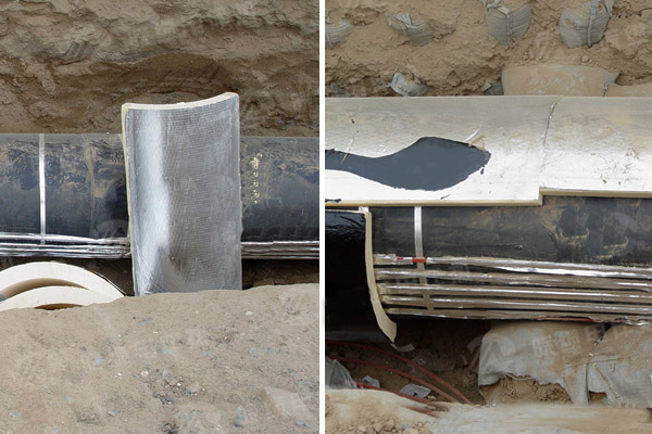 管道电伴热系统外保温层的安装应该注意哪些方面