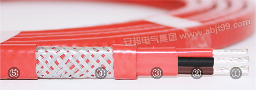 电热带串联生产流程解析(图1) 串联恒功率电热带的工艺生产流程分析